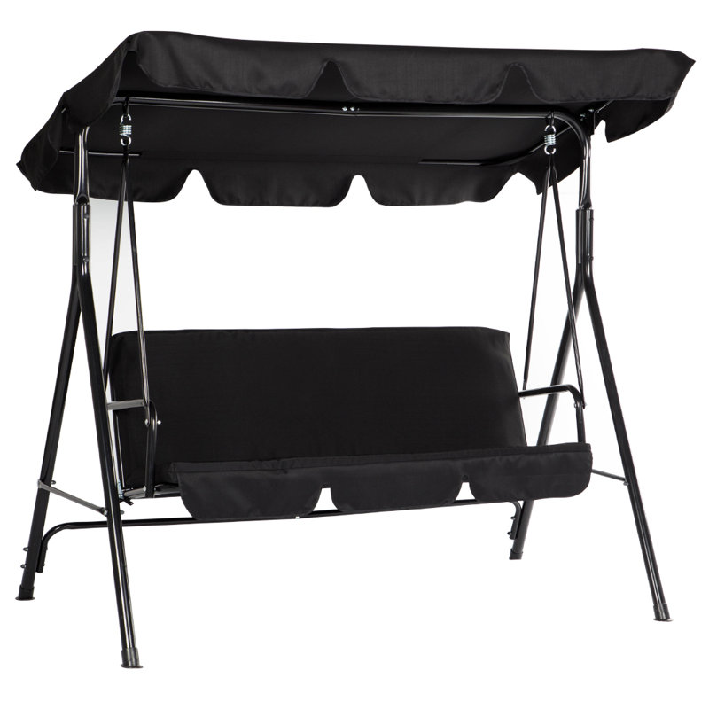 Arlmont & Co. Quesada Outdoor Porch Swing with Stand Deals,...